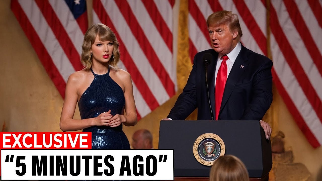 Taylor and Trump Celebrity Gossips Flux Frame Studio